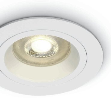 ONE Light Dark Light Dual Ring - spot encastré - Ø 92 mm, Ø 78 mm encastrable - blanc