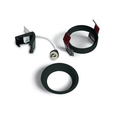 ONE Light - spot encastrable - Ø 69 mm, Ø 62 mm encastrable - noir