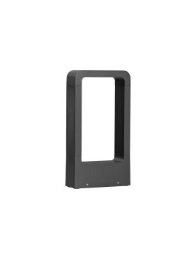 Nova Luce Minimal - lampe de jardin - 16,3 x 30 x 5,7 cm - 7W LED inclus - IP65 - noir sablé