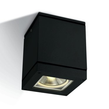 ONE Light PAR30 Outdoor Cubes - plafonnier d'extérieur - 10,8 x 10,8 x 14 cm - IP54 - noir