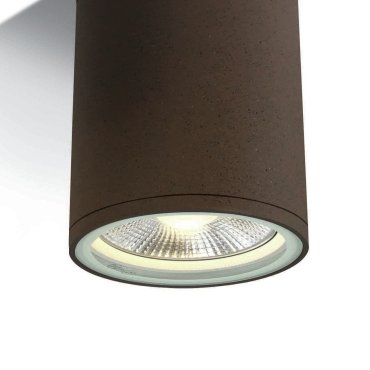 ONE Light PAR30 Outdoor Cylinders - plafonnier d'extérieur - Ø 10,6 x 13,4 cm - IP54 - brun rouille