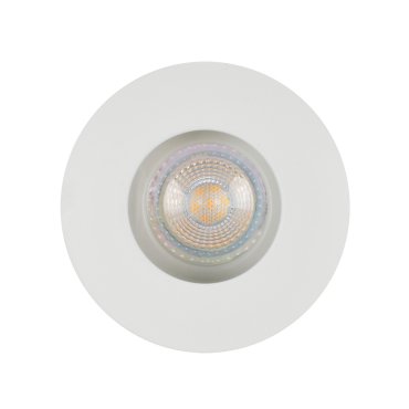Projectlight Zeus - spot encastré - Ø 90 mm, Ø 74 mm encastré - IP65 - blanc
