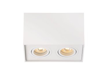 Lucide Tube - spot en saillie - 18,5 x 9,6 x 12,5 cm - blanc