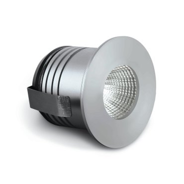 ONE Light - spot à encastrer - Ø 42 mm, Ø 35 mm à encastrer - 1W/3W LED inclus - aluminium