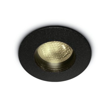 ONE Light - spot à encastrer - Ø 25 mm, Ø 20 mm à encastrer - 1W LED inclus - noir