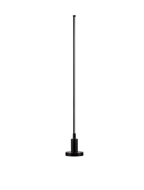 Nova Luce Dessay - lampe de jardin - Ø 1,6 x 98 cm - 11W LED inclus - IP65 - noir sablé