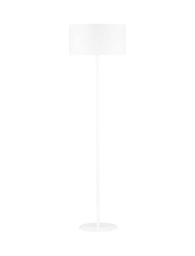 Nova Luce Sibnia - lampadaire - Ø 45 x 164,8 cm - blanc sablé