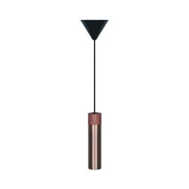 Nordlux Tilo - lampe suspendue - Ø 6 x 224,6 cm - laiton brossé