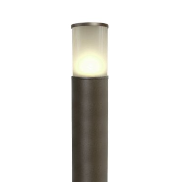 ONE Light E27 Tube Lights - lampe de jardin - Ø 10,7 x 75 cm - IP54 - brun rouille