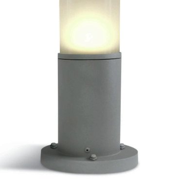 ONE Light E27 Tube Lights - lampe de jardin - Ø 10,7 x 35 cm - IP54 - gris