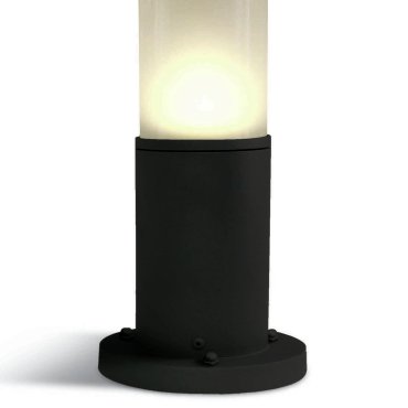 ONE Light E27 Tube Lights - lampe de jardin - Ø 10,7 x 35 cm - IP54 - noir