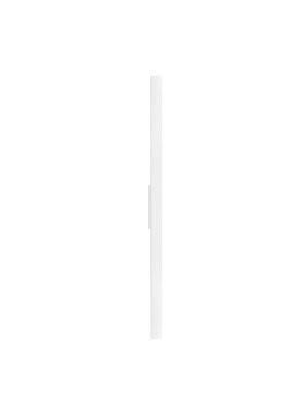 Nova Luce Doul - applique murale extérieure - 5,3 x 121 x 6 cm - 20W LED inclus - IP65 - blanc sablé