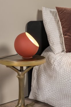 Lucide Doredos - lampe à poser - Ø 20 x 20 cm - terre cuite