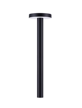 Nova Luce Mood - lampe de jardin - Ø 11 x 40 cm - 5W LED inclus - IP65 - anthracite foncé