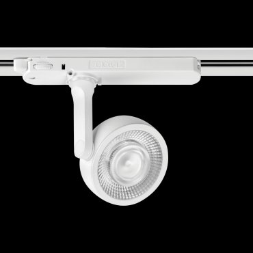 Maxlight Charon - spot de piste - système de piste triphasé - 17 x 10,2 x 14,8 cm - 15W LED inclus - blanc