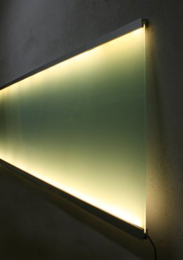 Klus EX-ALU - Profilé LED pour parois en verre de 6 mm d'épaisseur - 2,15 x 3,44 cm - aluminium