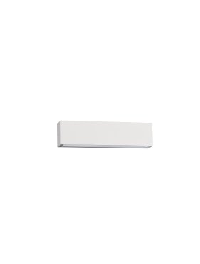 Nova Luce Allure - applique murale extérieure - 26 x 6,5 x 5,1 cm - 22W LED inclus - IP65 - blanc sablé