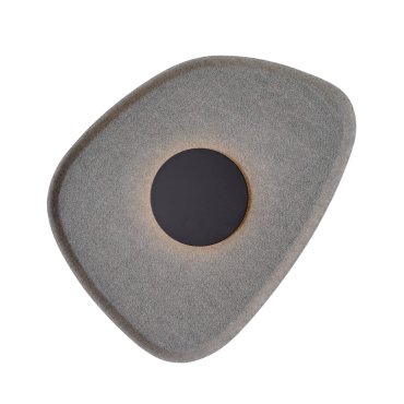 Maxlight Deux - applique - 30 x 7,5 x 40 cm - 5W LED inclus - noir et gris
