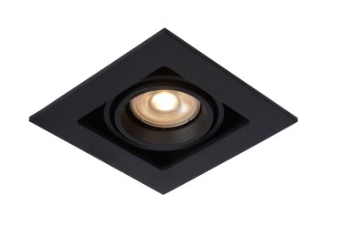 Lucide Chimney - spot encastrable - 115 x 115 mm, 97 x 97 mm encastrable - noir