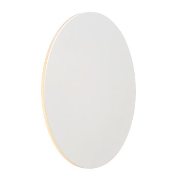 Lucide Eklyps Led - applique murale - Ø 25 x 3 cm - 8W LED inclus - Blanc