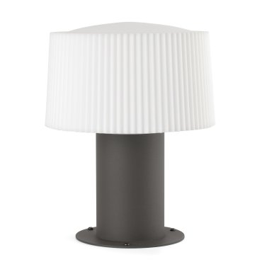 Faro Muffin - lampe de jardin - Ø 20 x 25,9 cm - IP44 - gris foncé