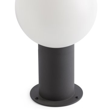 Faro Moon - lampe de jardin - Ø 18 x 30 cm - IP44 - gris foncé
