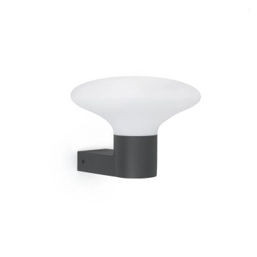 Faro Blub's - applique murale - 26 x 27 x 20,5 cm - IP44 - gris foncé