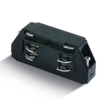 ONE Light Rounded Track &amp; Accessories - connector - 3-phase track system - 16A - black
