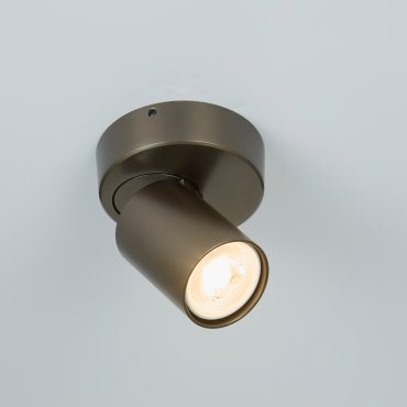 Projectlight Phoebe - spot en saillie - Ø 10 x 10 cm - bronze