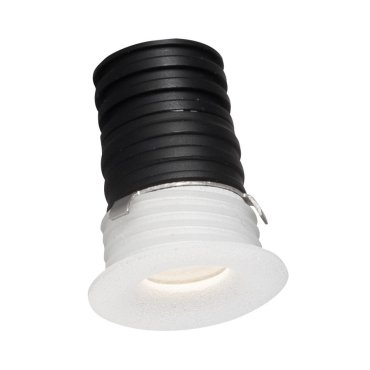 Nova Luce Tiny - spot à encastrer - Ø 16 mm, Ø 12 mm à encastrer - 1W LED inclus - IP44 - blanc