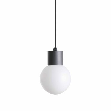 Faro Moon - lampe suspendue - Ø 18 x 153,5 cm - IP44 - gris foncé