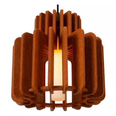 Lucide Rollo - lampe suspendue - Ø 40 x 150 cm - terre cuite