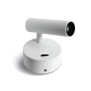 ONE Light Reading Spots - applique murale avec interrupteur - Ø 8 x 9 cm - 3W LED inclus - blanc