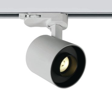 ONE Light Dark Light Tubes - spot sur rail - système de rail triphasé - Ø 6,8 x 6,6 cm - 6W LED inclus - blanc