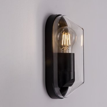 Nova Luce Amel - applique murale extérieure - 9,5 x 23 x 9 cm - IP65 - anthracite foncé