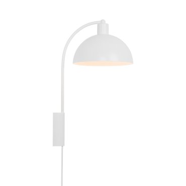 Nordlux Ellen - applique murale avec interrupteur - 26 x 26 x 43 cm - blanc