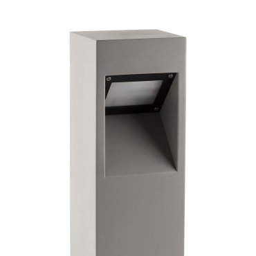 Faro Cast - poteau de jardin II - 15 x 13 x 30 cm - 10W LED inclus - IP65 - gris foncé
