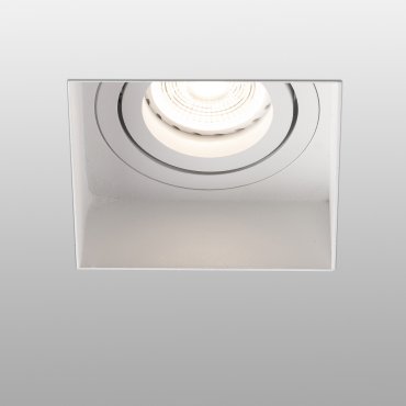 Faro Hyde Trimless - spot encastrable - 82 x 82 mm, 102 x 93 mm encastrable - blanc mat