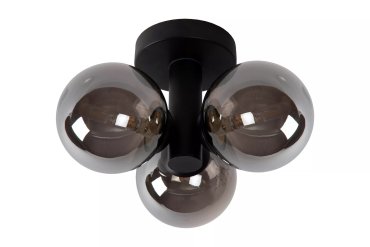 Lucide Trudy - lampadaire - Ø 30 x 18 cm - IP44 - noir