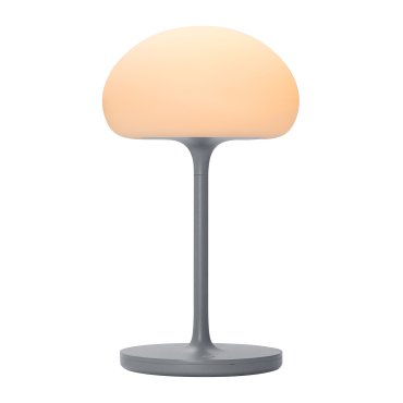 Nordlux Sponge On A Stick - lampe de table d'extérieur à piles - Ø 20 x 35 cm - IP44 - gris