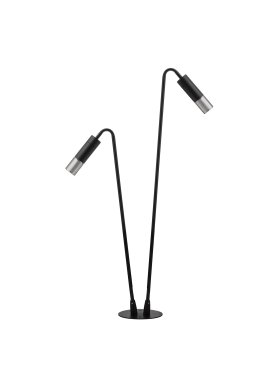 Nova Luce Aether - lampe de jardin - Ø 15 x 80 x 52 cm - 10W LED inclus - IP65 - anthracite foncé