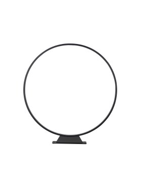 Nova Luce Metro - lampe de jardin - Ø 60 x 65 cm - 10W LED inclus - IP65 - noir sablé