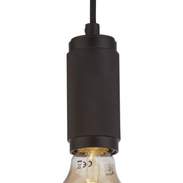 Searchlight - lampe suspendue - Ø 10 x 300 cm - noir