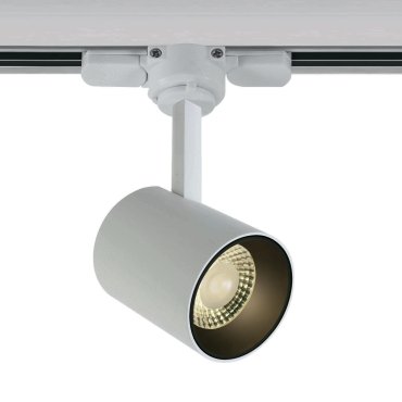ONE Light COB Cylinder - spot sur rail - système de rail triphasé - Ø 6 x 7,5 cm - 8W LED dimmable inclus - blanc