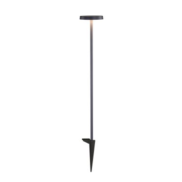 VK Lighting  Mush - lampe de jardin à piquet - Ø 15 x 80,8 cm - 8W LED inclus - IP65 - anthracite