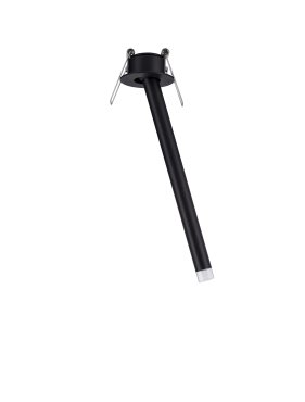 Nova Luce Stilvi - plafonnier - Ø 5 x 24 cm - 4W LED inclus - noir sablé