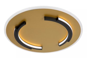 Lucide Andreas - plafonnier - Ø 39,6 x 5,1 cm - 30W LED inclus - or