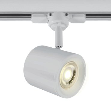 ONE Light GU10 Track Spots - spot sur rail - système de rail triphasé - Ø 7 x 9,6 cm - blanc