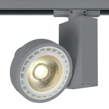 ONE Light GU10 R111 - spot sur rail - système de rail triphasé - 16,2 x 18,2 cm - gris