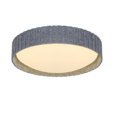 Nordlux Corato 40 - plafonnier - Ø 42 x 11 cm - gris